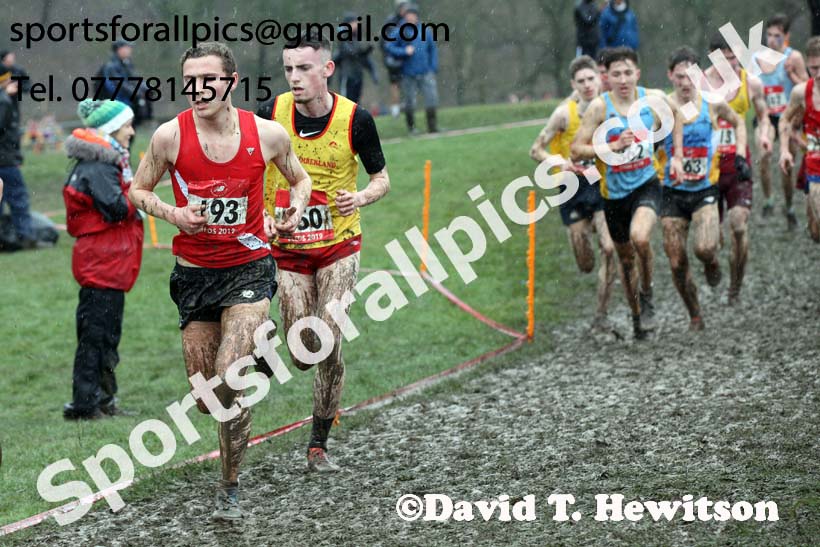 Senior boys 2019 New Balance English Schools Cross Country Champs, Temple Newsam, Leeds. Photo:  David T. Hewitson/Sports for All Pics